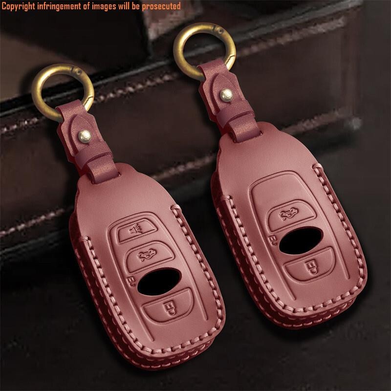 Subaru Subaru Subaru Crosstrek Crosstrek BRZ Legacy XV เคสกุญแจหนังแท้ เคสกุญแจรีโมทคอนโทรล เคสกุญแจ