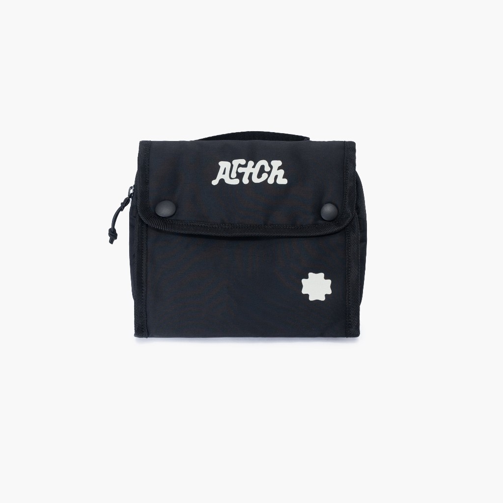 Black Dash - Bathroom Pouch Cosmetic Toiletry Travel Bag