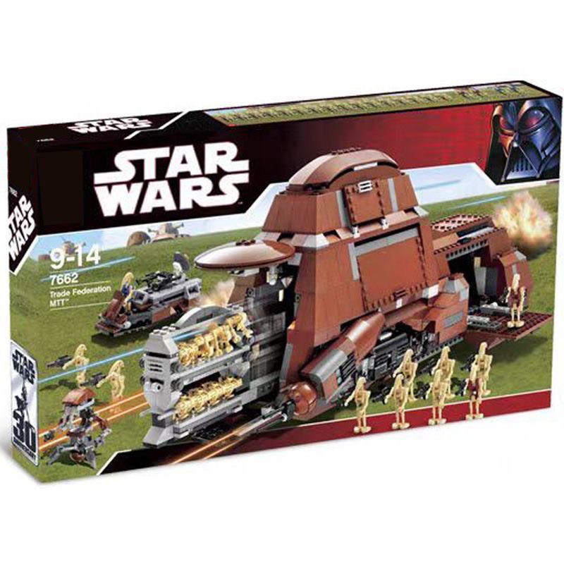 Star Wars Joint Transport Tank Trading League MTT Boy Assembled Girl Assembled Building Blocks Gifts