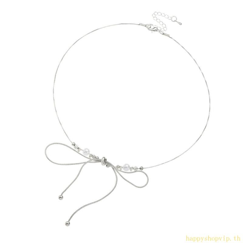 HSV Bow Knot Chocker สร้อยคอสายผีเสื้อสำหรับผู้หญิง