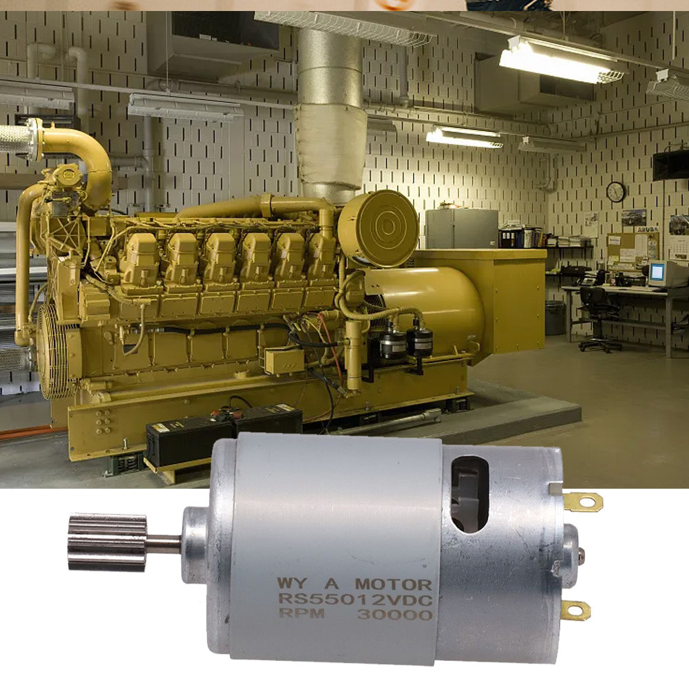 Rs550 RS390 RS380 มอเตอร์รถยนต์ไฟฟ้า 12V 6V 24V 10 ฟันแรงบิดสูงและพลังงาน