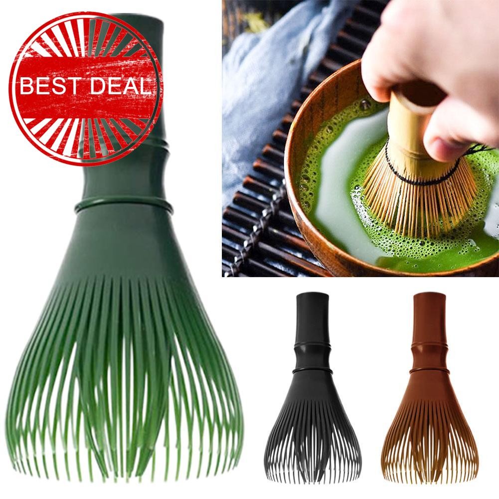 เรซิ่น Matcha Whisk Chasen แปรงเครื่องมือสําหรับ Matcha Green Tea Powder Reusable Powder Whisk พร้อม