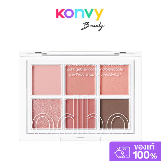 ODBO Signature Eyeshadow Palette 4.8g #OD276-01 โอดีบีโอ อายแชโดว์ 6 เฉดสี.