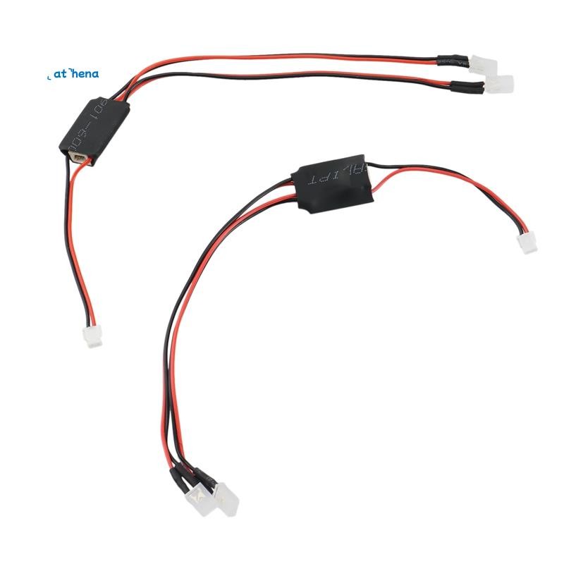 athena552 ชิ้นไฟหน้าไฟ LED สําหรับ HBX 16889 16889A 16890 16890A SG1601 SG1602 1/16 RC รถอะไหล่อัพเก