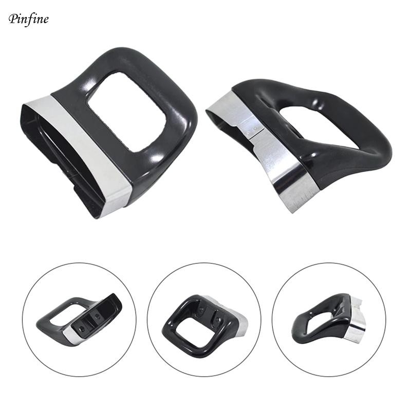 Pinfine 2 ชิ้น 2 หลุมกระทะแรงดันโลหะสั้นด้านข้าง Grip หม้อหุงข้าว Steamer ซอสหม้อหุงข้าว Handle ชุดเปลี่ยน