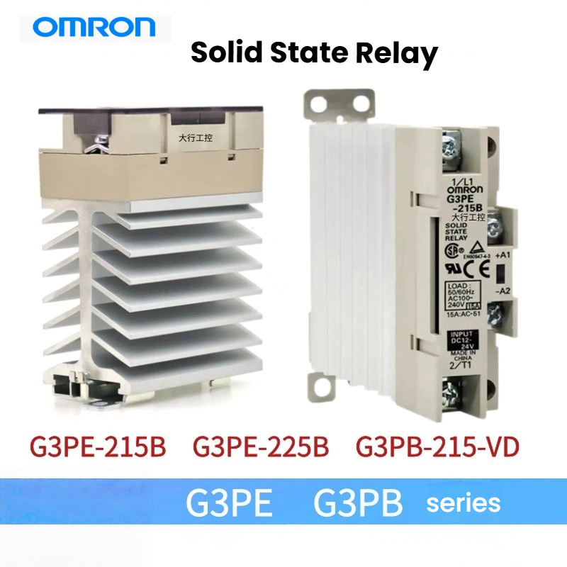 Omron รีเลย์โซลิดสเตต G3PE-215B/225B/235B/245 G3PE-215BL/225B-VD
