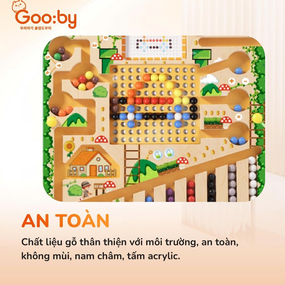 MONTESSORI GOOBY MAZE WOODEN TABLE