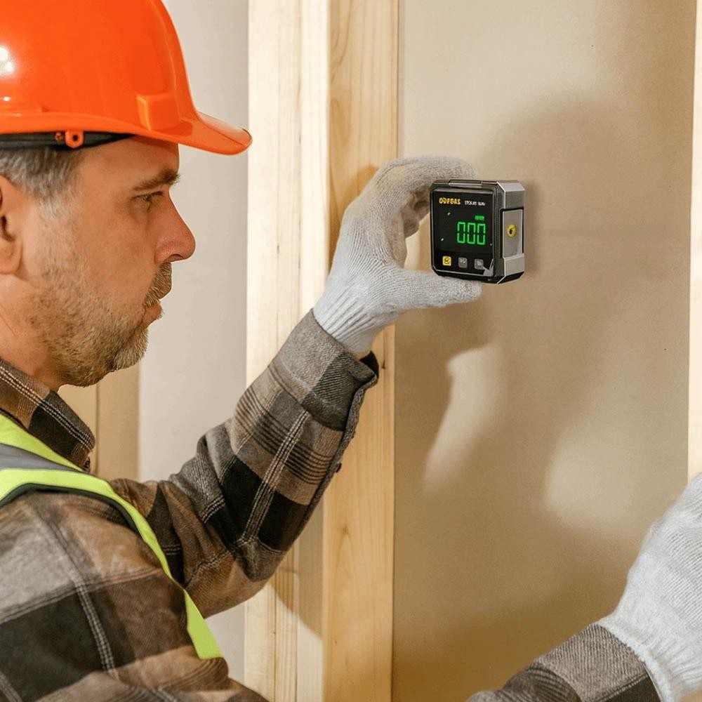 ดานิโลwmเครื่องวัดมุมจอแสดงผล,สี่ด้านดิจิตอลระดับเครื่องวัดมุม Inclinometer,แม่เหล็กดูด Quick วัดมุมที่แม่นยําเลเซอร์ระดับอิเล็กทรอนิกส์ - รูปที่ 7