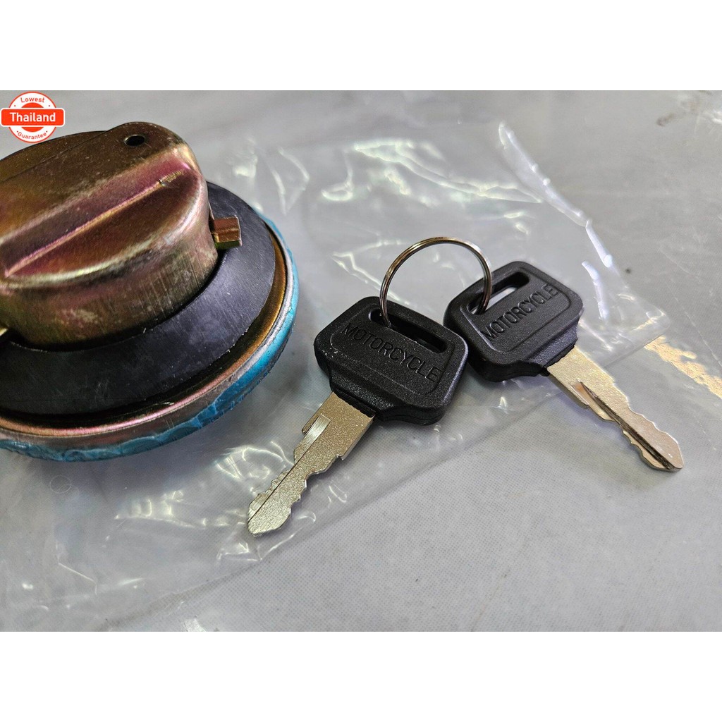 ฝาถังน้ำมัน มีกุญแจล็อค งานใหม่ Yamaha YL2 YB100 YG1 YL1 YAS1 YG5 YF1 YF2