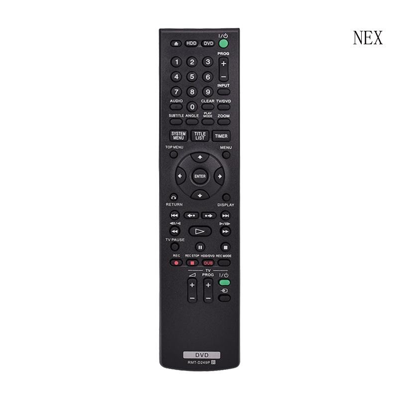 NEX เครื่องเล่น DVD ในครัวเรือนรีโมทคอนโทรล RMT-D249P สําหรับ RDR-HX780 RDR-HX980 RDR-HX1080 อุปกรณ์
