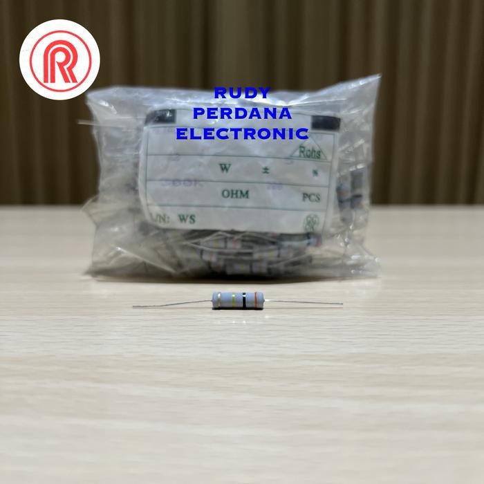 ZL99 RESISTOR 2 WATT 2W 5% 5 PERCENT 300000 300K 300 KILO OHM Ω