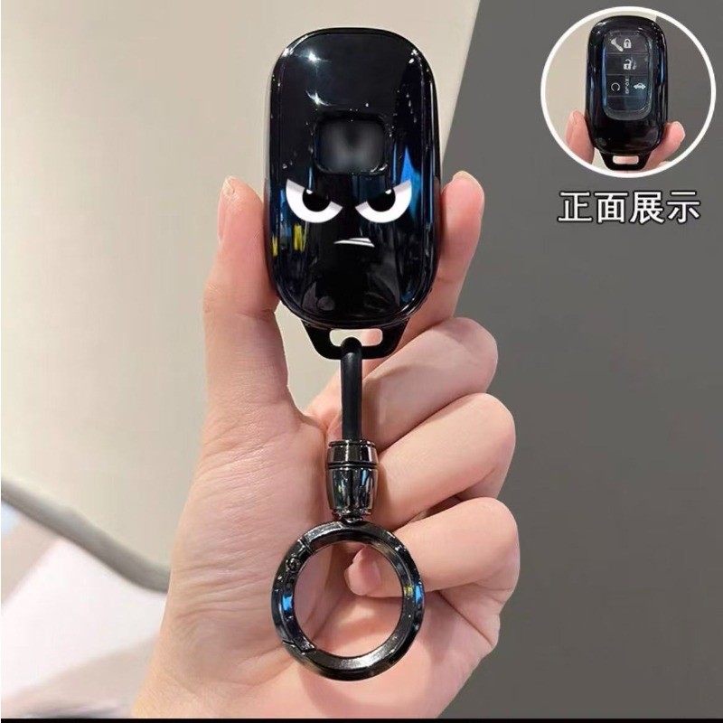 ห้างสรรพสินค้าโว๊ก !กุญแจรถ Key Fob สําหรับ Honda Civic RS HRV City Accord Jazz CR-V XR-V FE Key Holder Protector พวงกุญแจ