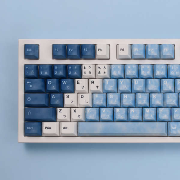 gmk keycap work egg keycaps keycap ไทย Womier Snow Girl Keycap เหมาะสําหรับ wooting Tarantula Mechan