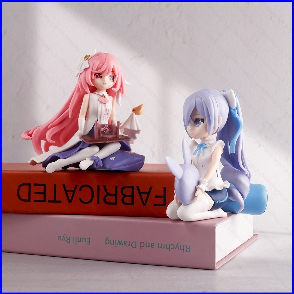 LF1 Genshin Impact Action Figure Bronya Elysia Miss Sweetheart ตุ๊กตาของเล่นสําหรับเด็กเครื่องประดับ