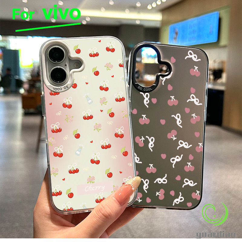 For Vivo เคส Y200 Y20 Y20s Y12s Y12A เชอร์รี่และบัวบาตร Y17 Y12 Y15 Y11 Y12i Y15A โทรศัพท์วิโว่ V40 