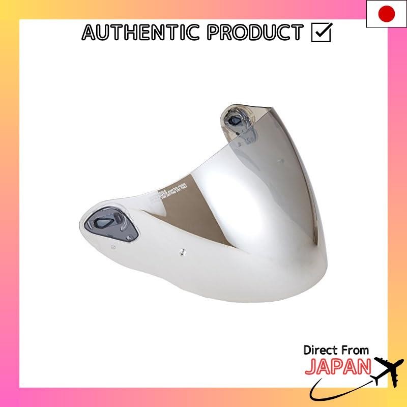OGK KABUTO SAJ-P Mirror Shield Silver Blue
