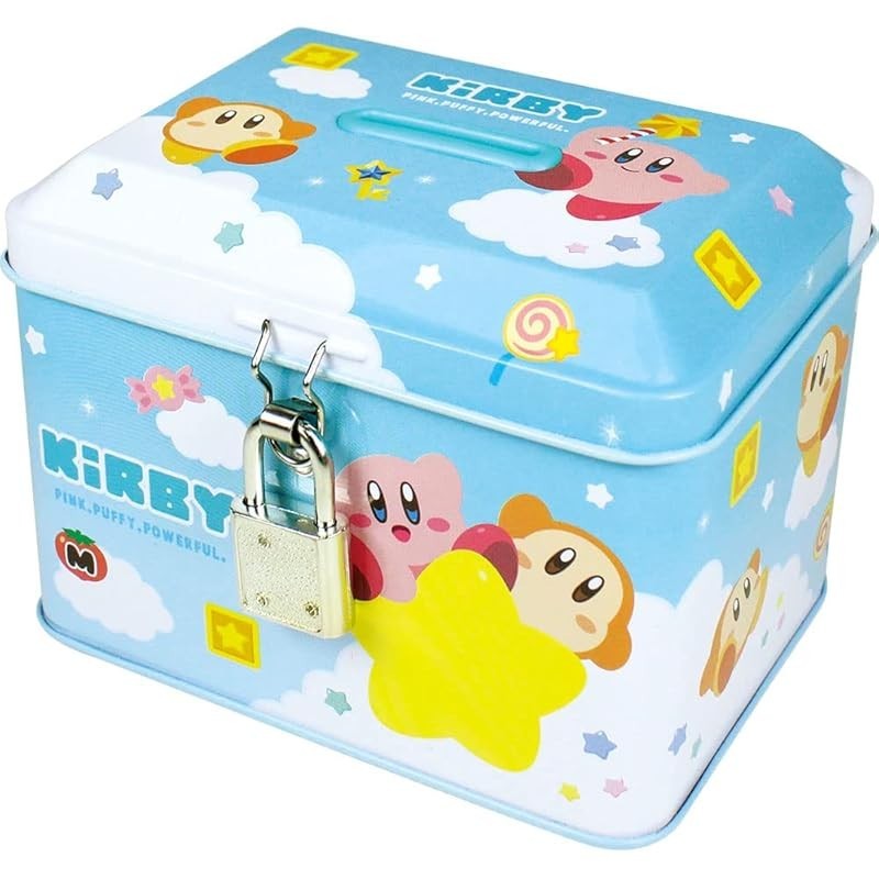 โรงงานชา Kirby Star Key-Lock Can Bank Adventure H8.4W11.3D8.3Cm Hk-5542716Bo Direct จากญี่ปุ่น
