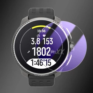 1/2/3/5 PCS สําหรับ Suunto Race / Race S สมาร์ทวอท์ช 2.5D Ultra Slim Clear / Anti สีม่วง 9H กระจกนิรภัยป้องกันหน้าจอฟิล์ม