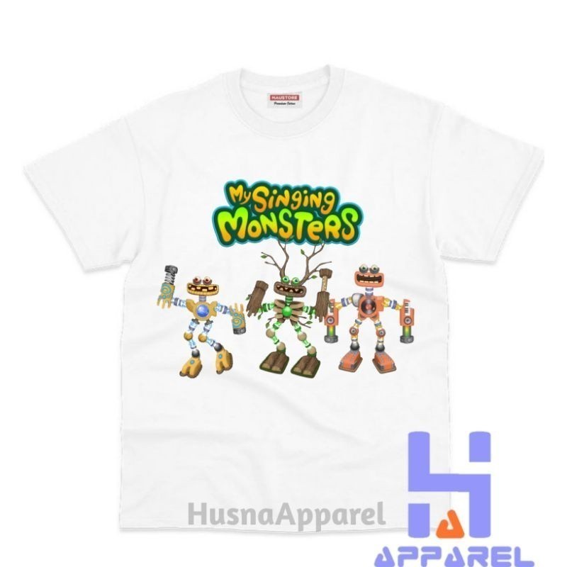 【HOT】 เสื้อยืด พิมพ์ลาย My SINGING MONSTERS WUBBOX สําหรับเด็ก