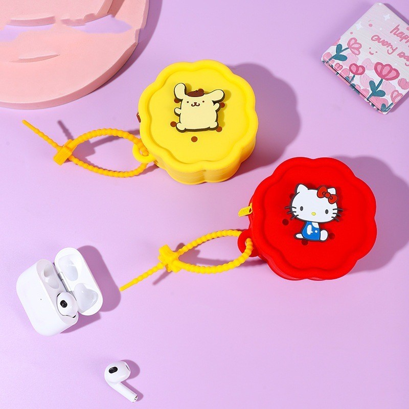 ⚡ ชี้เป้า กระเป๋าใส่เหรียญซิลิโคน ลายการ์ตูน งานสวย ก้นหนา สามารถใส่เคส Air pod และ ตลับคอนแทคเลนส์ไ