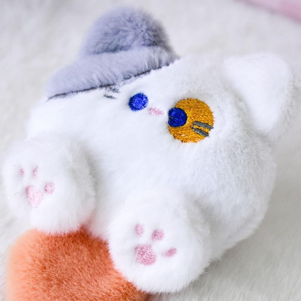 BREEZE จี้ตุ๊กตาแมวน้อย, พวงกุญแจตุ๊กตา Diy Kawaii, พวงกุญแจตุ๊กตาแฟชั่นนุ่ม