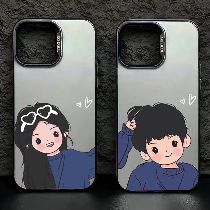 การ์ตูนหวานคู่สนุกสําหรับRealme C63 C65 C71 หมายเหตุ 60 50 Narzo 50A C21Y C55 C53 C51 C11 C35 C67 11 8i 6i 5i C15 C25 C17 5 7i C21 C20 C12S C20 C12 C20 C20 C20 C12