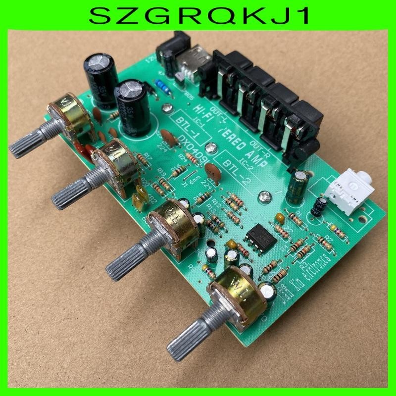 [szgrqkj1] Dx0409 100W ช่องดิจิตอลเสียงเครื่องขยายเสียงสเตอริโอ DC 12V