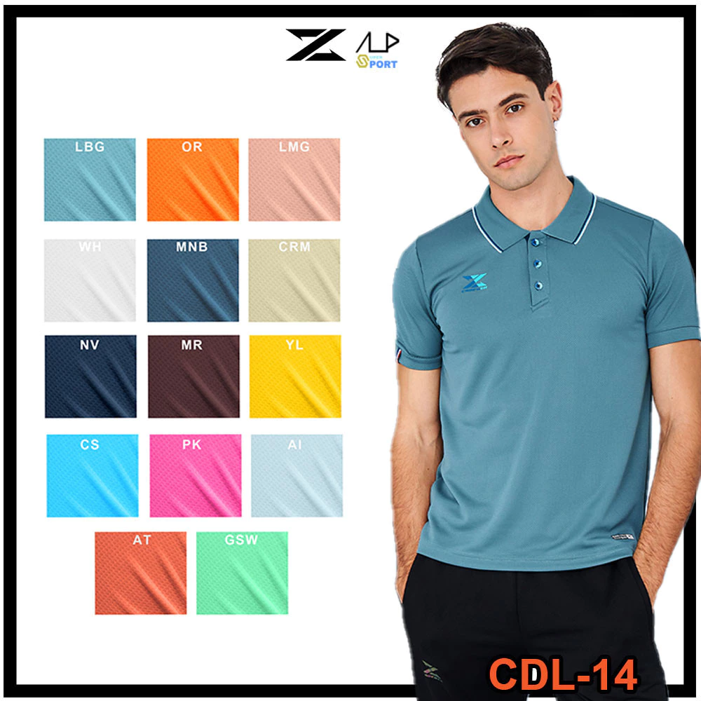 💥ลดโหดเหมือนโกรธใคร!💥เสื้อโปโล POLO เสื้อโปโลคาเดนซ่า CADENZA CDL-14 ไซส์ชาย แท้ 100