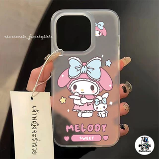 niuniu- สนูป Pattern เคสโทรศัพท์ โปร่งแสง For เคสไอโฟน11 iPhone 11 12 13 14 15 Pro XS Max X 7 Plus XR เคส ซิลิโคนนุ่ม