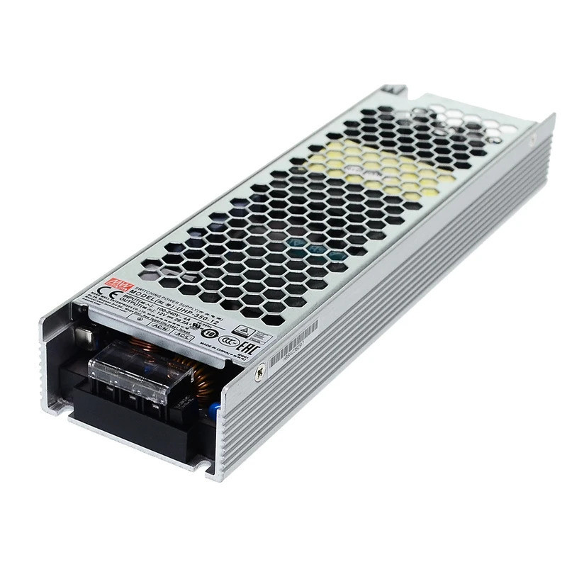 Original Mean Well UHP-350R-12 meanwell 12V/29.2A Fanless design 350W Slim Type พร้อม PFC Switching 