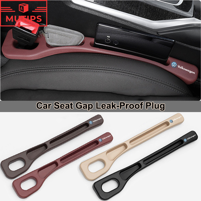 VW แถบช่องว่างที่นั่งรถ รถ ที่นั่ง ฟิลเลอร์ ป้องกันการรั่วไหล ด้านข้าง ตะเข็บ ปลั๊ก แถบ Polo Volkswa