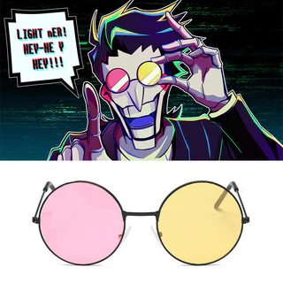 Deltarune แว่นตากันแดดอะนิเมะ Spamton แว่นตาคลาสสิกแว่นตาฮาโลวีน Man ผู้หญิงคอสเพลย์ Prop อุปกรณ์เสริมของขวัญ