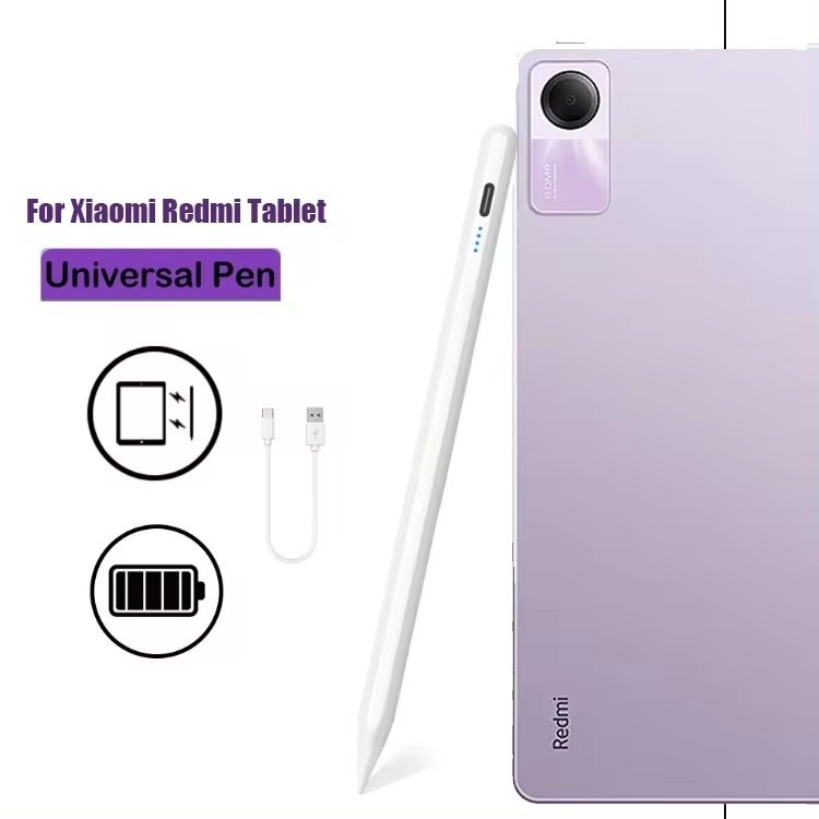 แท็บเล็ตหน้าจอสัมผัสปากกาสําหรับ Xiaomi Pad 6 Max 14 6 Pro 5 Pro 4 Plus 3 Redmi Pad Pro 5G SE 11 Pad 10.61 นิ้ว Poco Pad 12.1 แม่เหล็กดูดดินสอ