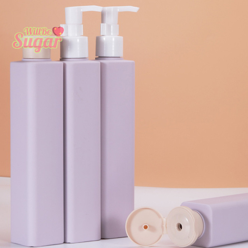 [WillBesugarT] 250ml ขวดรีฟิลฝาพับพลาสติกเปล่าเจลทําความสะอาดมือแชมพูขวดโลชั่นขวดครีมเครื่องสําอาง Travel Essentials [ใหม่]