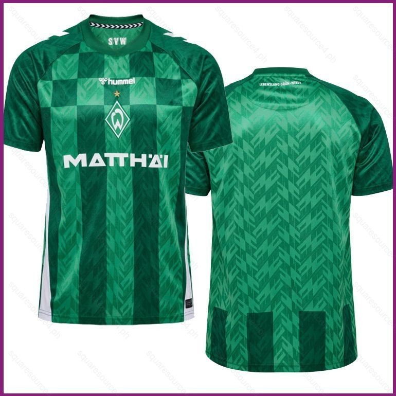 Sq4 2024-2025 Bundesliga League SV Werder Bremen home Jersey ฟุตบอล Tshirt เด็กผู้ใหญ่ Plus ขนาด