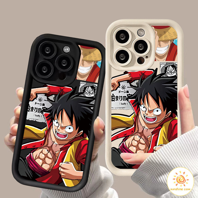 ตัวการ์ตูนวันพีซอะนิเมะเลือดร้อนของญี่ปุ่น 12 ไอโฟน11 For iPhone12 13 14 15Pro MAX X XS XR XS 6 7 8Plus SE20 เคสโทรศัพท์