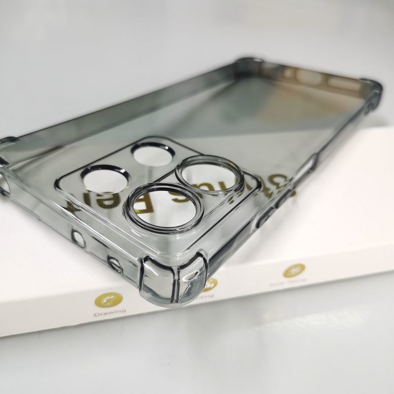 เคสซิลิโคน TPU แบบนุ่มกันกระแทกสําหรับ Xiaomi Redmi Note 13 Pro 5G สี่มุมป้องกันการตกฝาครอบโทรศัพท์ป้องกันเต็มรูปแบบ