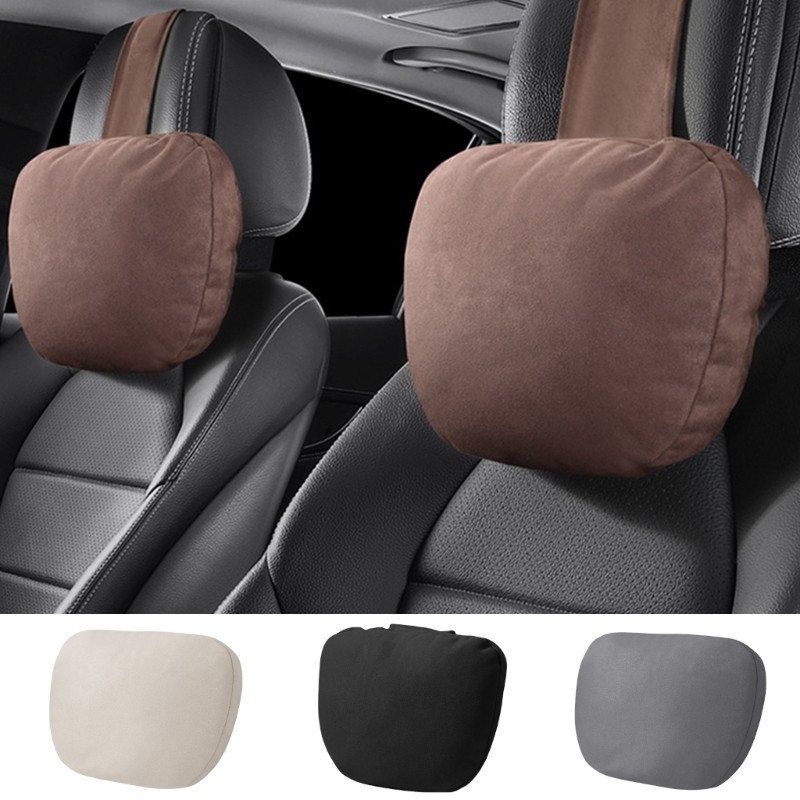 EDB * สําหรับ Soft Relaxed Driving Travel สบายหมอนรองศีรษะรถ Breathable คอสนับสนุนที่นั่งเบาะเพิ่ม P