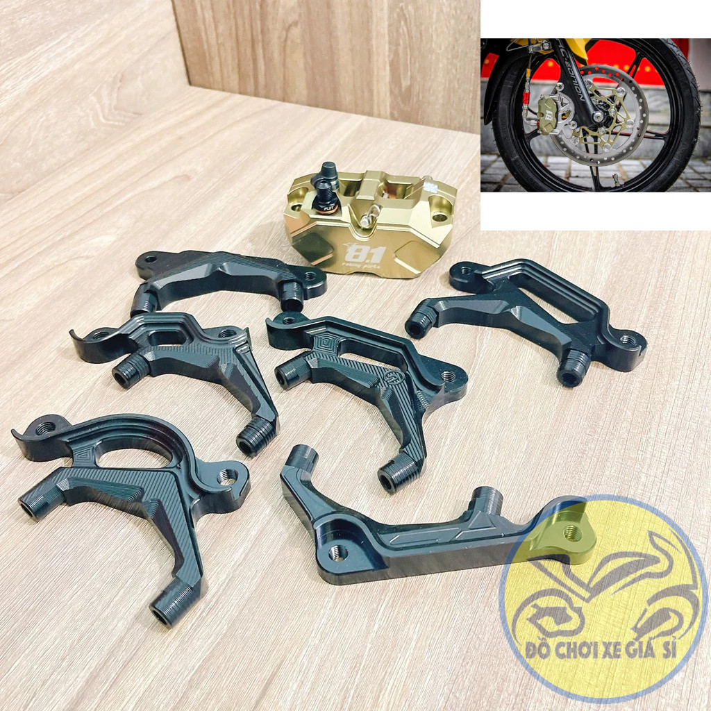 หมูน้ํามัน 81 CNC 4 Bis Titanl มาพร้อมแผ่นอลูมิเนียม CNC สําหรับรถยนต์สีดําหลายรุ่น
