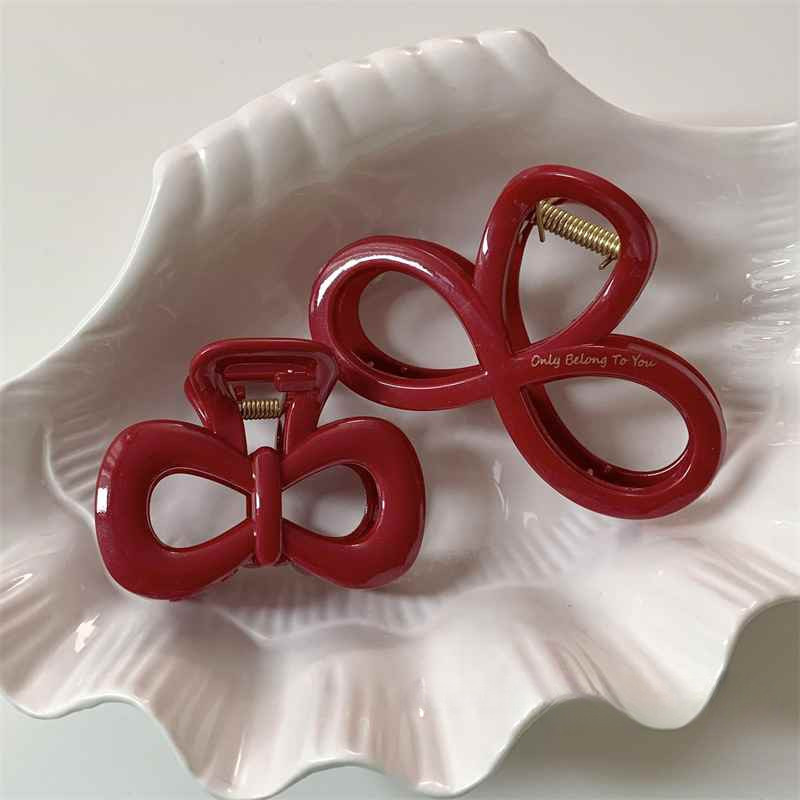 ยอดนิยมคริสต์มาสสีแดงกิ๊บจับกิ๊บกิ๊บ ชม. หูฟัง คลิปสวัสดีปีใหม่อุปกรณ์เสริม - รูปที่ 5