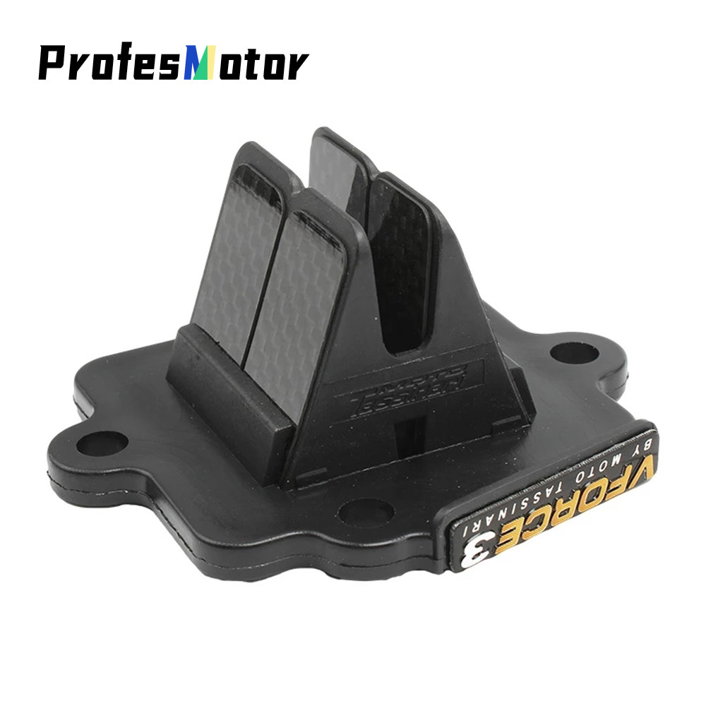 Yรถจักรยานยนต์ Reed วาล์ว Assy V Force V352A Intake คาร์บอนไฟเบอร์ Reed วาล์ว Fit สำหรับ Jog 50cc 50