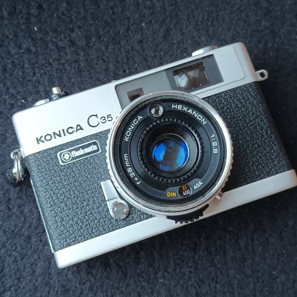 กล้องฟิล์มมือสอง [Sold As-Is] Konica C35 Flashmatic