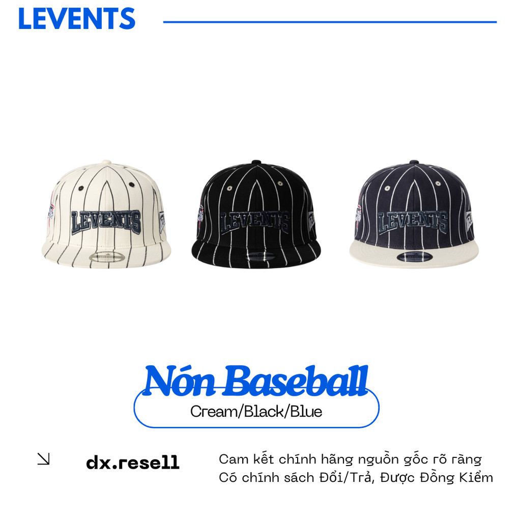 หมวก Snapback เบสบอล Levents