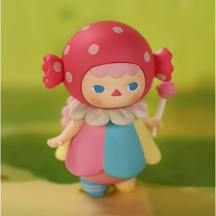 P POPMART PUCKY PUCKY PUCKY Forest Series Mystery กล่องรูปของแท้อินเทรนด์เล่นน่ารักของเล่นตกแต่งของขวัญวันเกิด