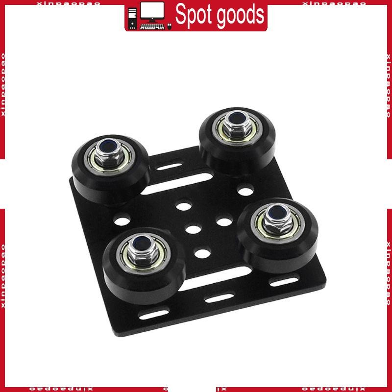 Xi ขนาดเล็ก V-slot Gantry Rod แผ่น Mini V-Wheel แผ่นรองรับสําหรับ 2020 Series