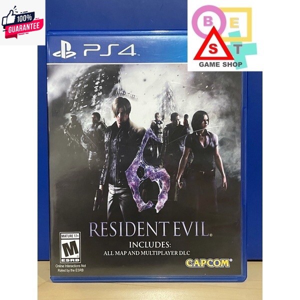 แผ่น มือ2 Resident evil village 8 / Resident evil 7 / 6 / 5 / 4 / 3 remake / 2 remake PS4 สินค้ามือ2