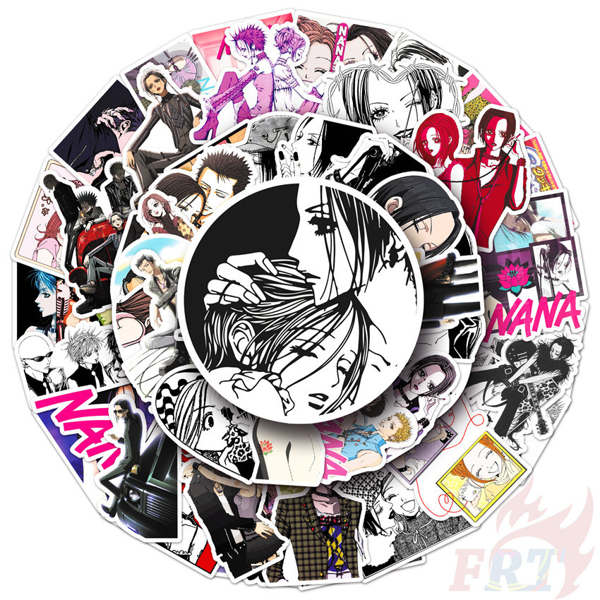 50ชิ้น/เซ็ต ❉ Nana Series 03 สติ๊กเกอร์การ์ตูนสาว Ai Yazawa ❉ Oosaki Nana & Komatsu Nana DIY แฟชั่นส