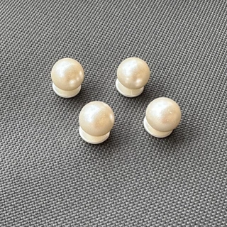 INS ไข่มุกรอบลูกปัดแฟชั่นรองเท้าแตะอุปกรณ์เสริม DIY Pins INS รองเท้าอุปกรณ์เสริมตกแต่งน่ารัก DIY อุปกรณ์เสริมรองเท้าหัวเข็มขัดตกแต่ง