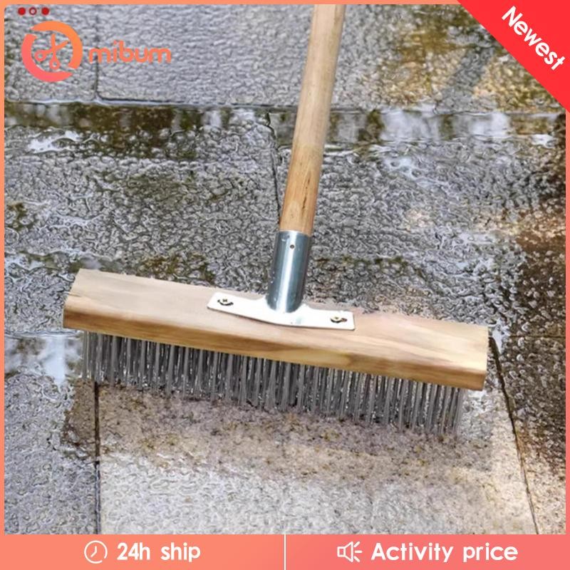 [มิบุม] แปรงลวดสแตนเลส แปรงยาแนว ทําความสะอาด หัวแปรงขัดดาดฟ้าสําหรับงานหนัก