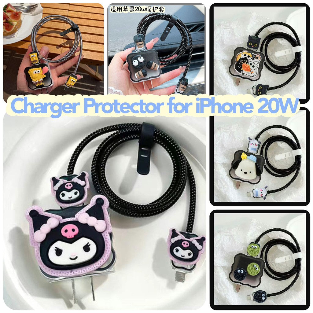ใช้งานร่วมกับ iphone 15 Charger Protector สําหรับ iphone 20w Charger Case รุ่นหมายเลข A2244 Super Ch